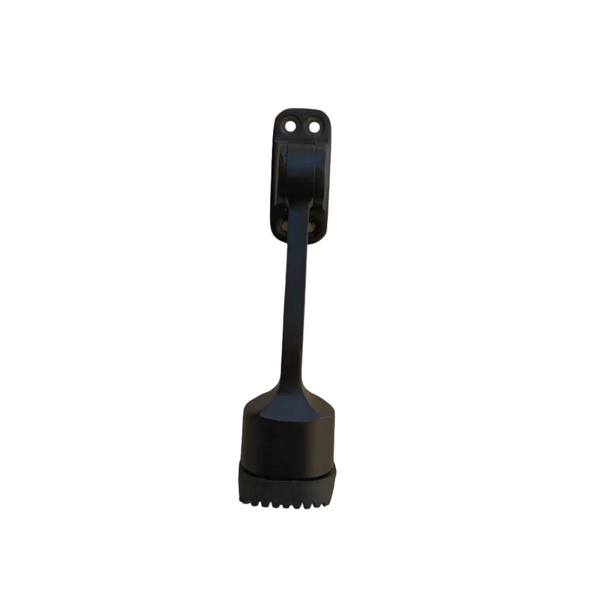 Door Stopper Bullet Zinc 125mm Black Finish PP