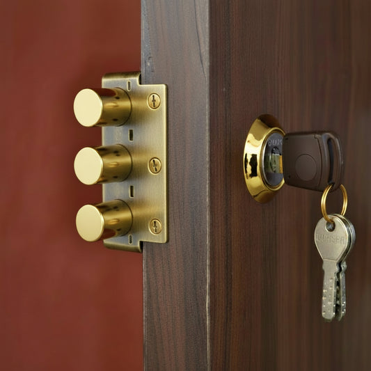 Europa Main Door Lock 8113AB Antique Finish