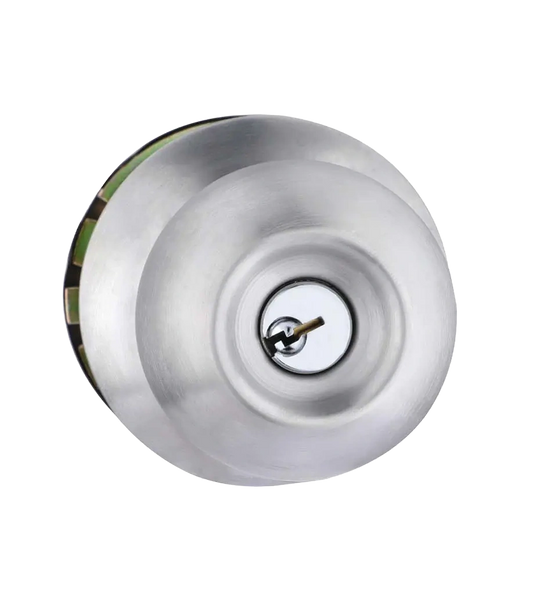 Godrej Classic Cylindrical Locks - Keyless (60 mm) Model 5805  Stainless Steel Finish