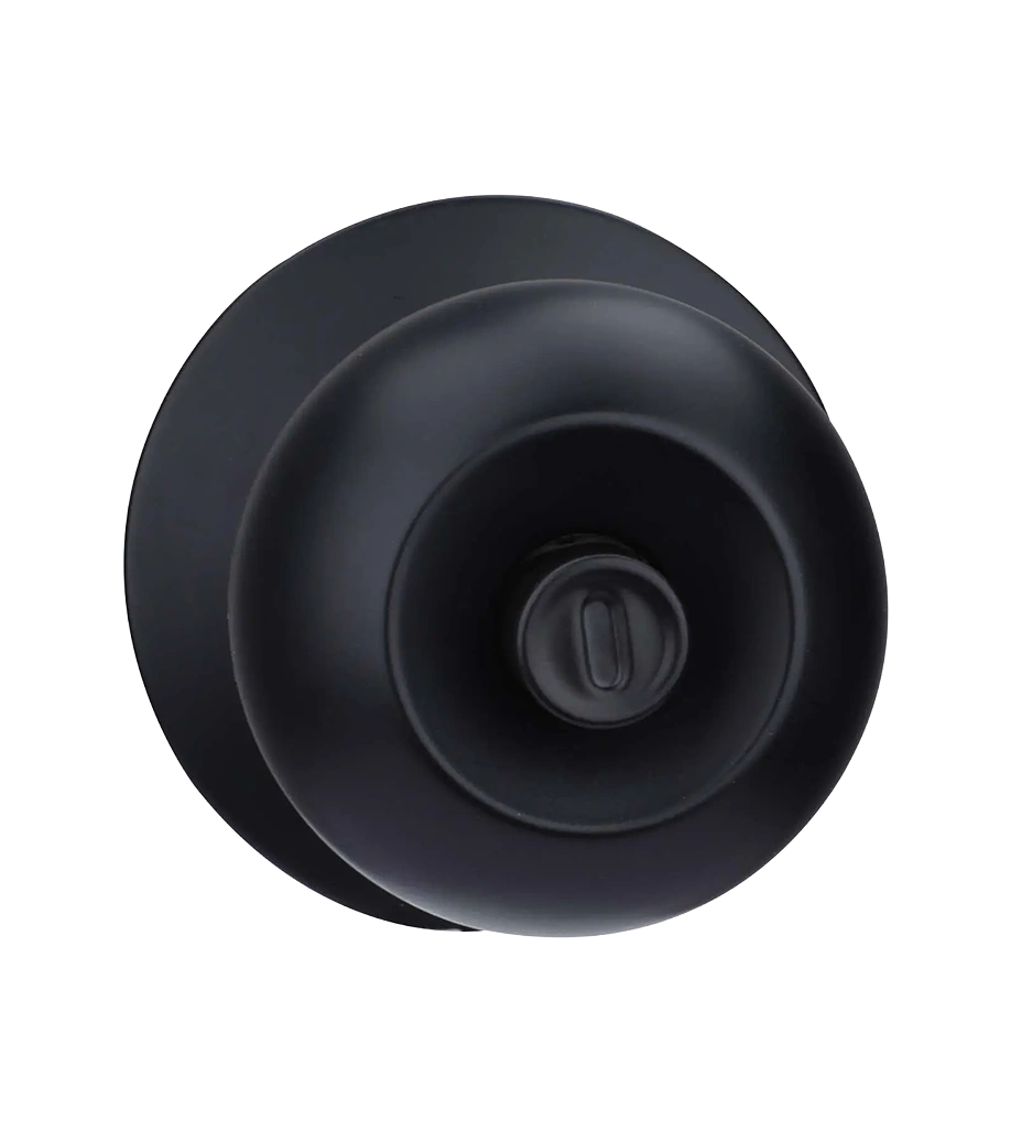 Godrej Classic Cylindrical Locks - with Key (60 mm) Model 5838  Matte Black Finish
