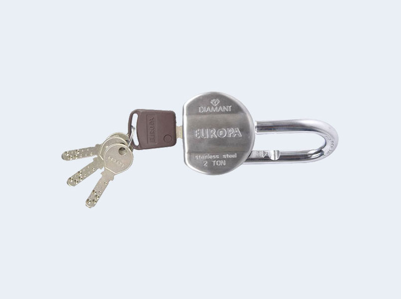 Europa Diamant Padlock L365SS
