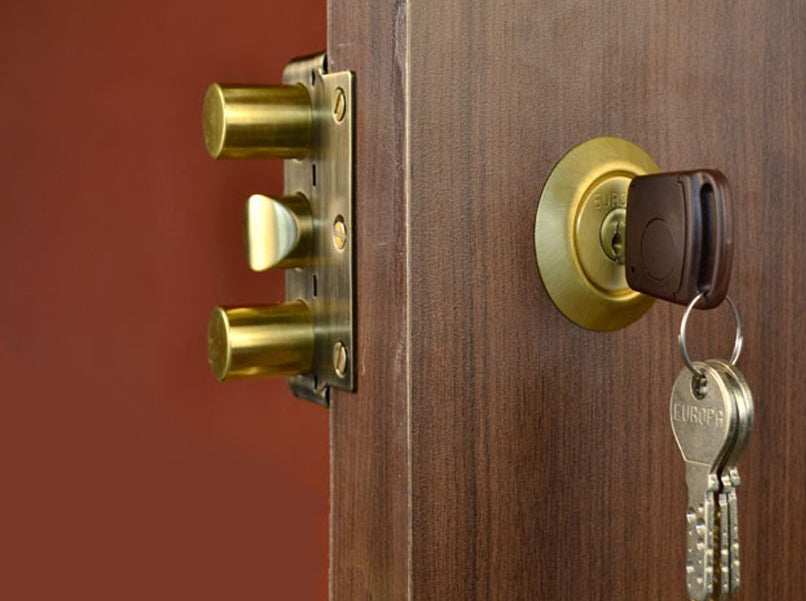 Europa Main Door Lock Model 8023AB Antique Finish