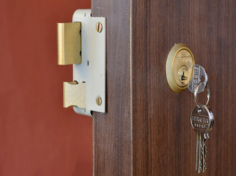 Europa Main Door Lock 6010IV Ivory Finish