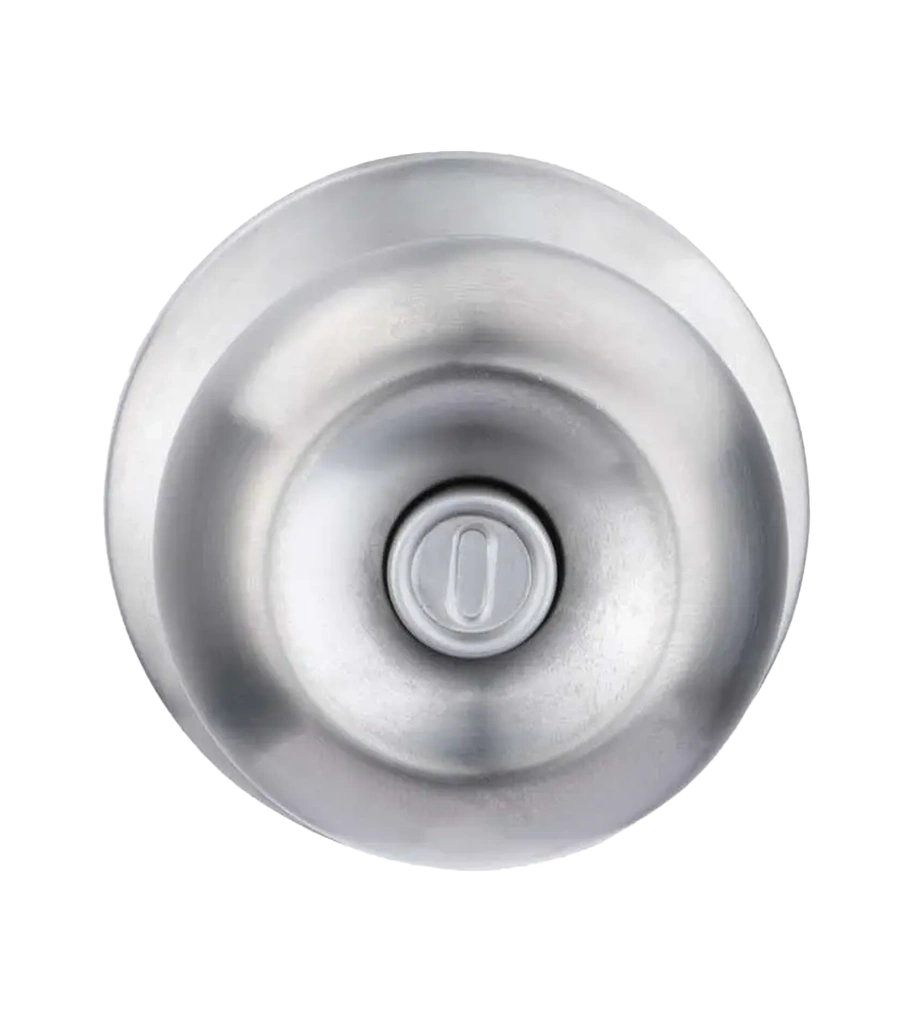 Godrej Door Cylindrical Lock Classic Cylindrical Lock with Key SS Finish 60mm Code 5808