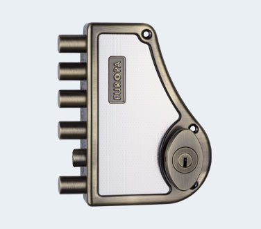 Europa Main Door Lock Hexabolt H947AB Antique Finish LH