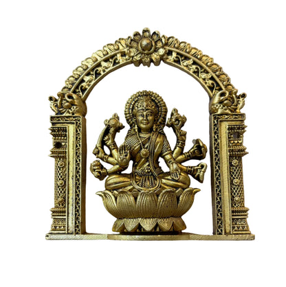 Ashta Laxmi 4" Brass Material Antique Finish (8pcs Set) BS