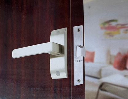 Europa Mortise Baby Lock Latch Combo Set 749SS Model B526B749SS Plate Latch 5"inch SS Finish