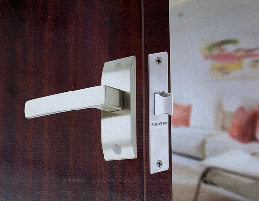 Europa Mortise Baby Lock Latch Combo Set 749SS Model B526B749SS Plate Latch 5"inch SS Finish