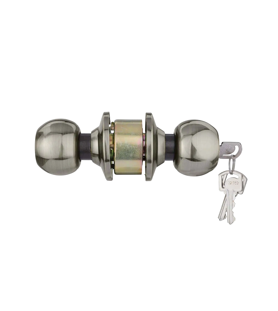 Godrej Door Cylindrical Lock Classic Cylindrical Lock with Key Antique Brass 60mm Finish Code 5810