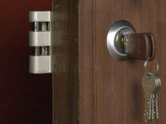 Europa Main Door Lock J320NS Jemmy Proof Nickel Silver Finish