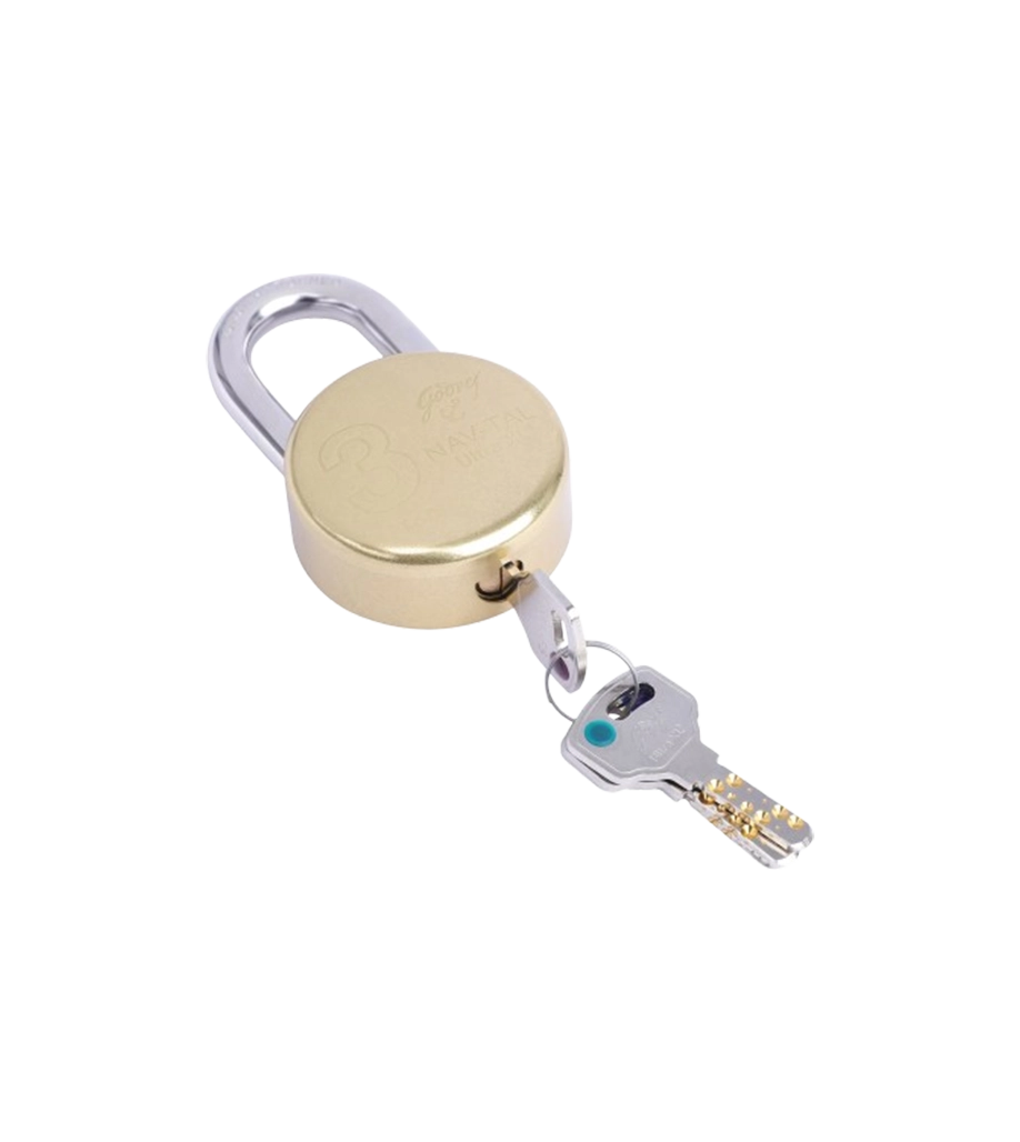 Godrej Padlock Nav-Tal Ultra XL+ 3 Ton 4 Keys Code 5100