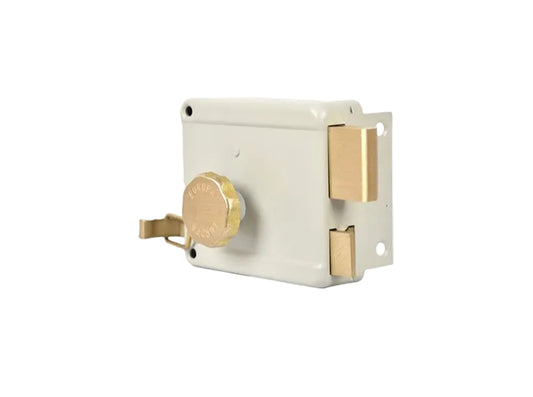 Europa Main Door Lock 6010IV Ivory Finish
