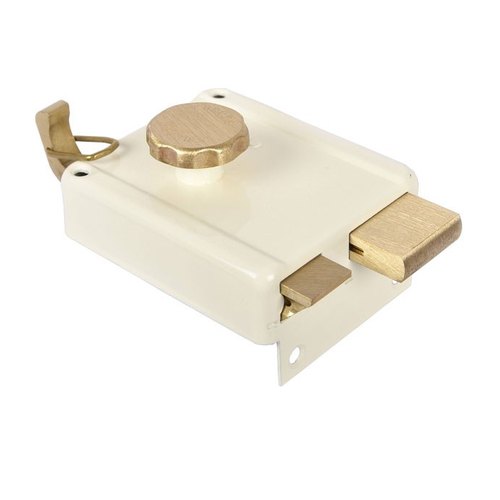 Europa Main Door Lock 6010IV Ivory Finish