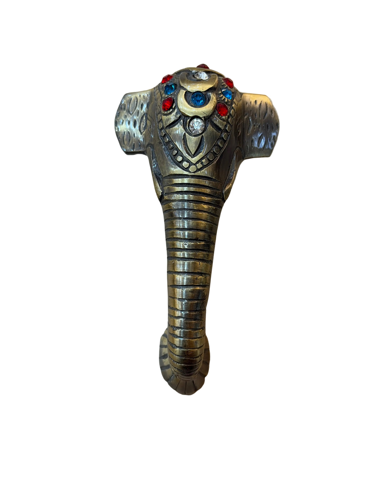 Brass Door Handle Ganesh Antique