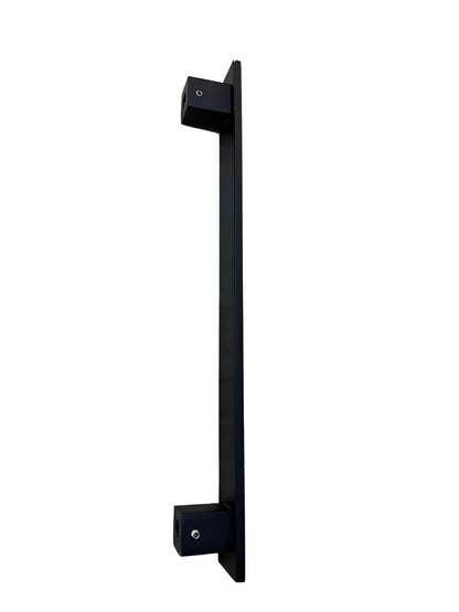Door Handle Nexon 12" Black/Shiny Finish