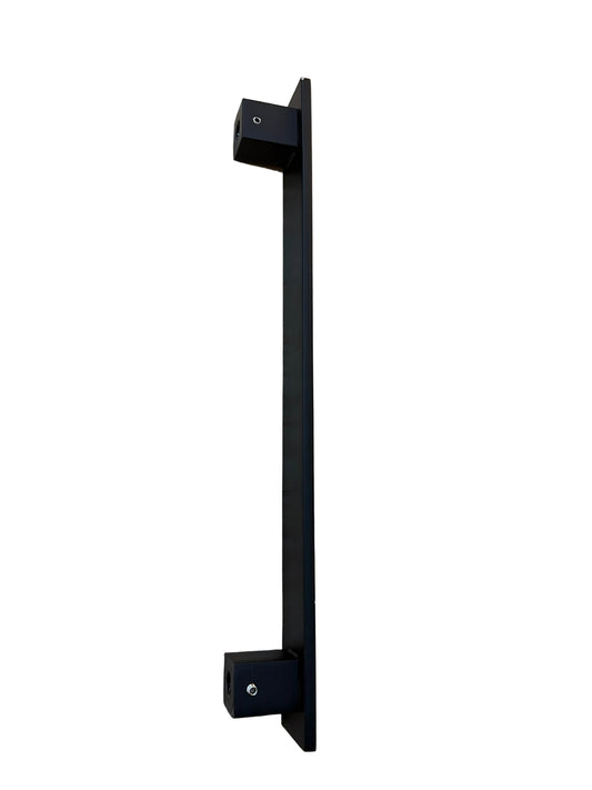 Door Handle Nexon 12" Black/Shiny Finish