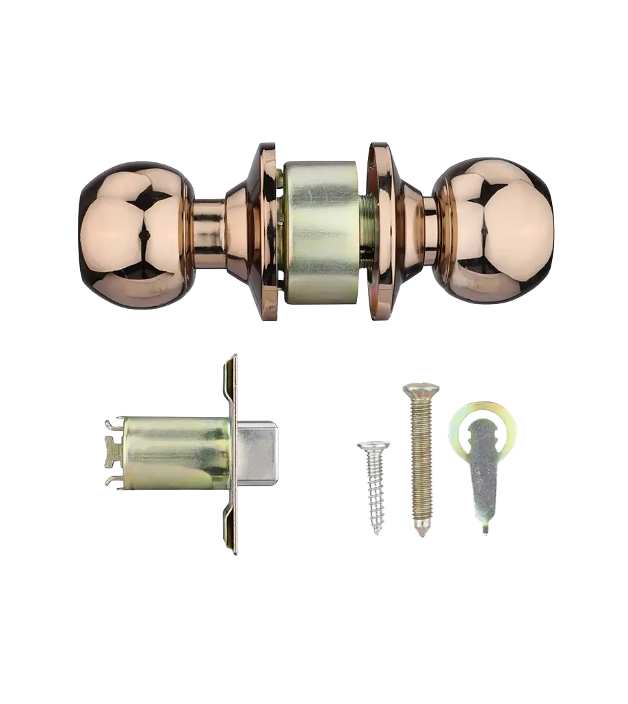 Godrej Classic Cylindrical Locks - with Key (60 mm) Model 5836  Rose Gold Finish