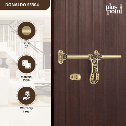 Aldrop Donaldo 12x200mm Set SS 304 Material Coffee Antique Finish PP