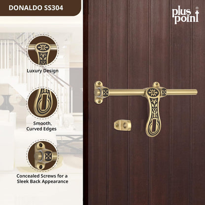 Aldrop Donaldo 12x200mm Set SS 304 Material Coffee Antique Finish PP
