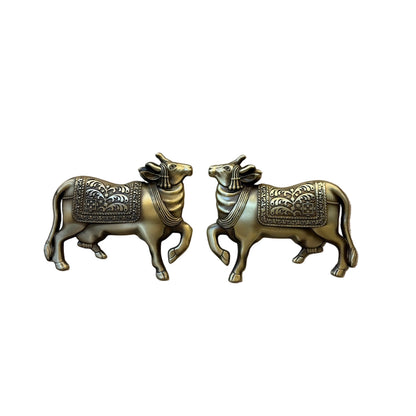Brass Nandini Size 150mm Brass Material Coffee Antique Finish PP