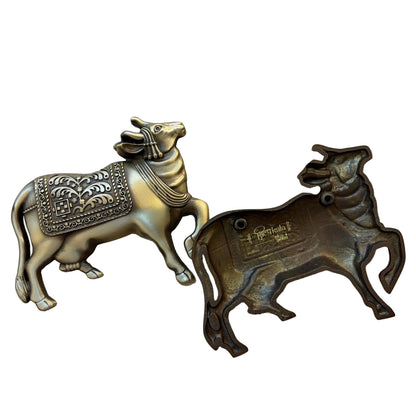 Brass Nandini Size 150mm Brass Material Coffee Antique Finish PP