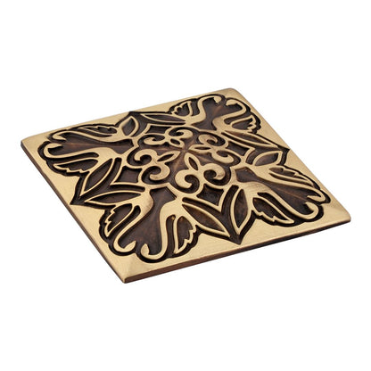 Dom model DSP9 size 65mm x 65mm Brass Material Antique Finish PP