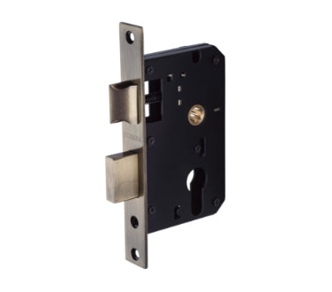 Europa Mortise Lock Body 7" Model B701AB Antique Finish