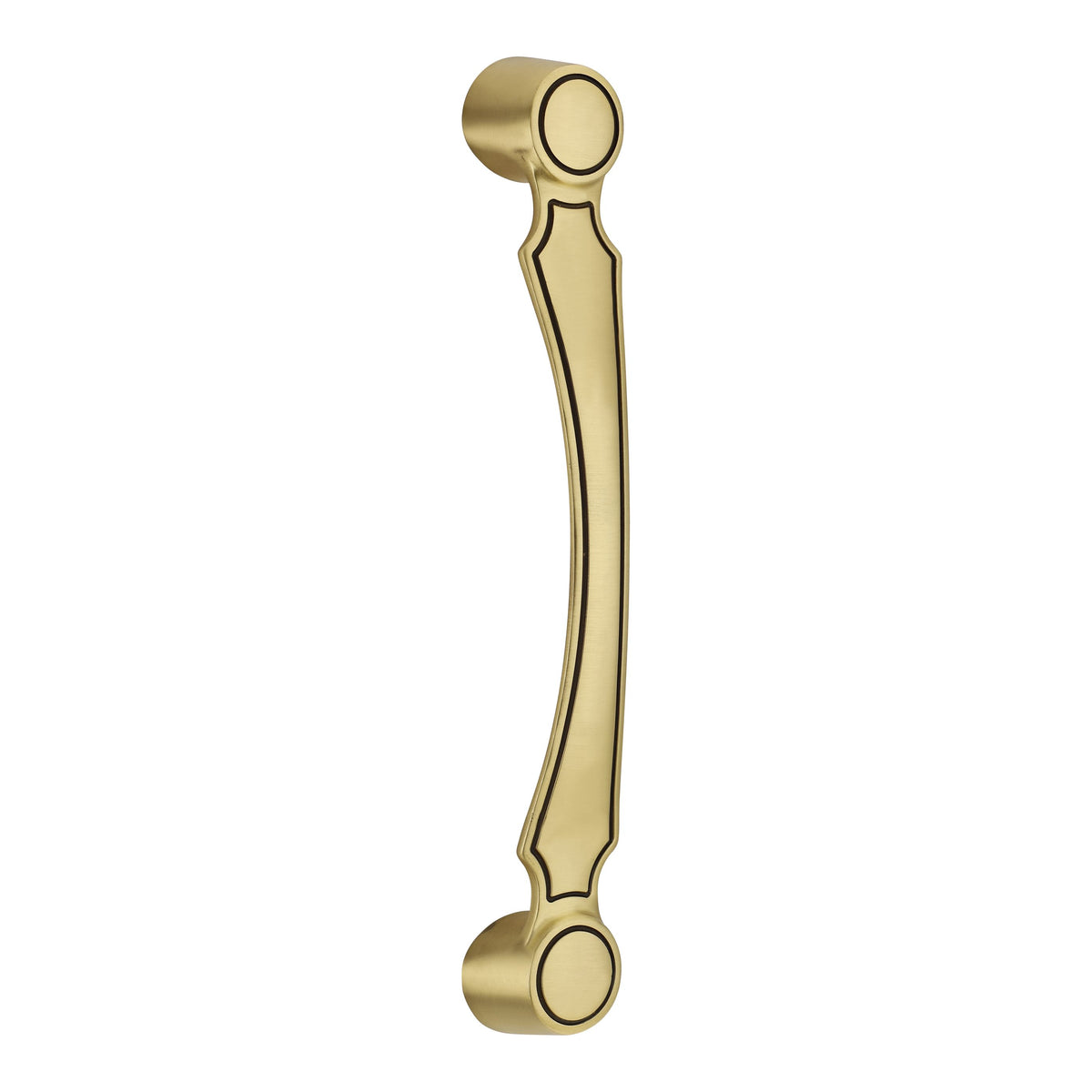 Brass Door Pull Handle Calice Antique Finish 200mm PP