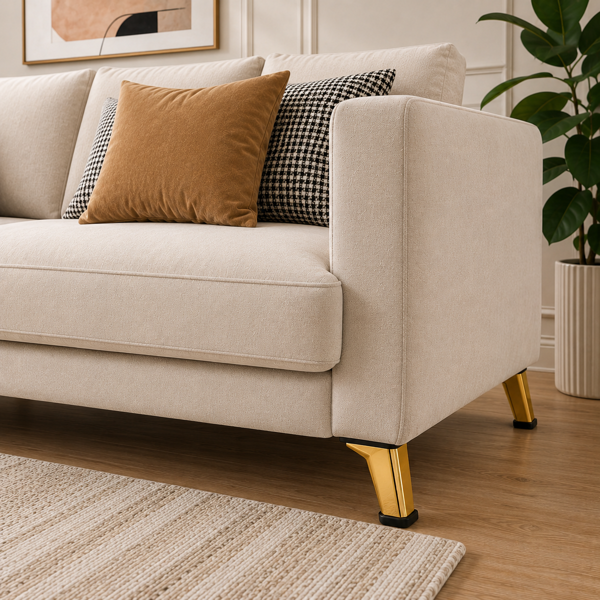Sofa Leg 4" 1565 DRT