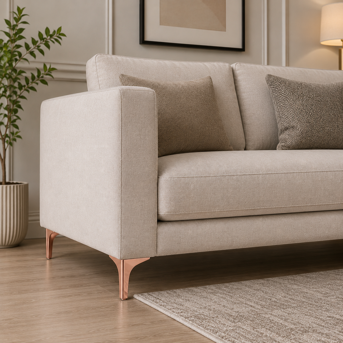 Sofa Leg 4" 1552 DRT