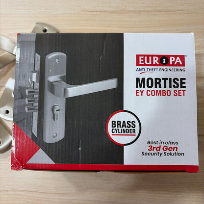 Europa Mortise Lock 904SS Model ME716703S904SS SS Finish