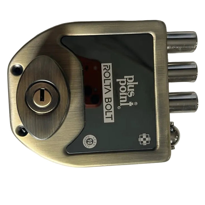 Rolta Bolt Main Door Lock BSK Matt Antique Brass Finish MDL121 PP