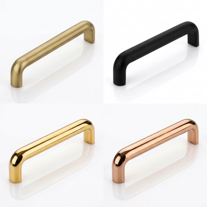 Cupboard Handle 16mm Half Round P1039 DRT
