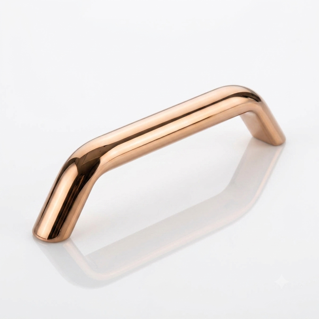 Cupboard Handle 16mm Half Round P1032 DRT