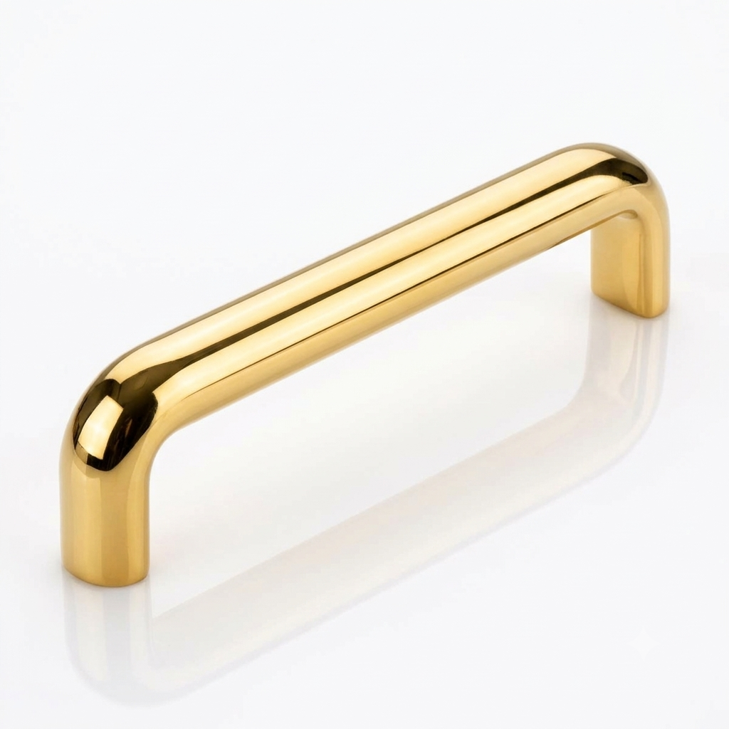Cupboard Handle 16mm Half Round P1039 DRT