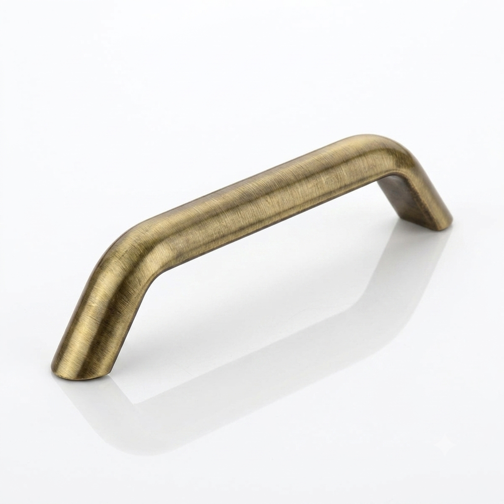 Cupboard Handle 16mm Half Round P1032 DRT