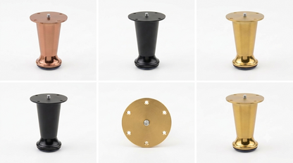 Sofa Leg 4" (Dia 50mm) 1539 DRT
