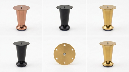 Sofa Leg 4" (Dia 50mm) 1539 DRT