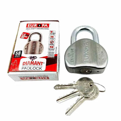 Europa Diamant Padlock L158SS