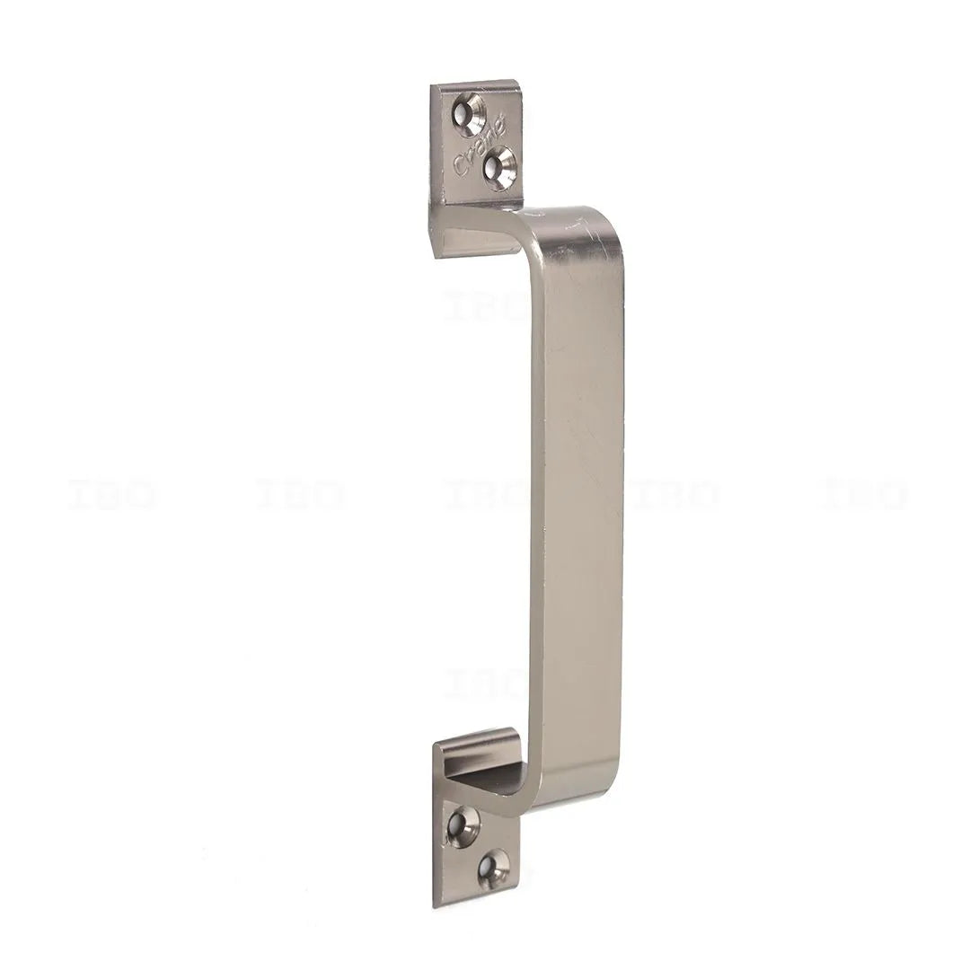 Door D Handle Aluminum 6" SS Finish HR