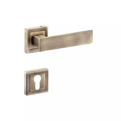Dorset On Rose Handle Lock Model Elina Antique Finish