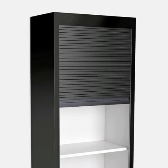 PVC Roller Shutter item no. 600 size 600x1320mm Black