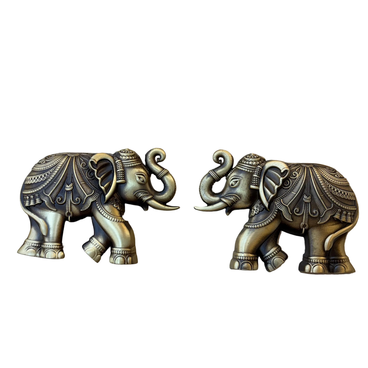 Brass Eravat Size 138mm Brass Material Coffee Antique Finish PP
