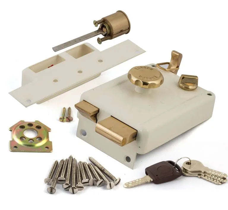 Europa Main Door Lock Model 8010IV Antique Finish