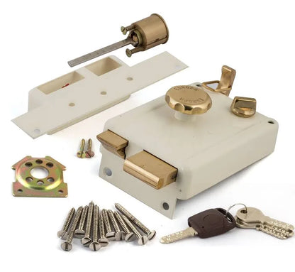 Europa Main Door Lock Model 8010IV Antique Finish