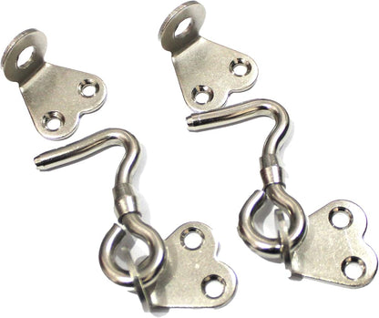Gate Hook Fancy Size 2.5" Stainless Steel Material  S222 DRT