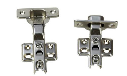 Ebco Hinges Normal Close Hinges 8 Crank with Clip Code HC2(I) (NP)- Half Overlay (I)