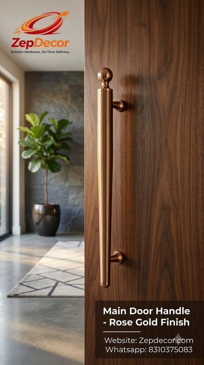 Door Pull Handle PSH305 300mm SS Material Rose Silk Double Tone Finish (RSLD) PP