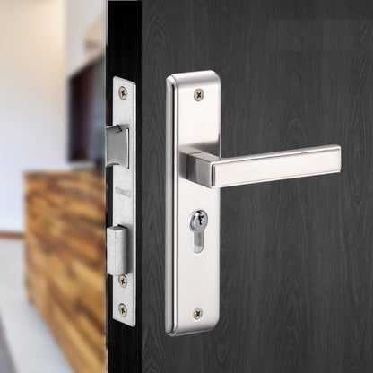 Dorset Mortise Lock Set Kaira Silver Chrome