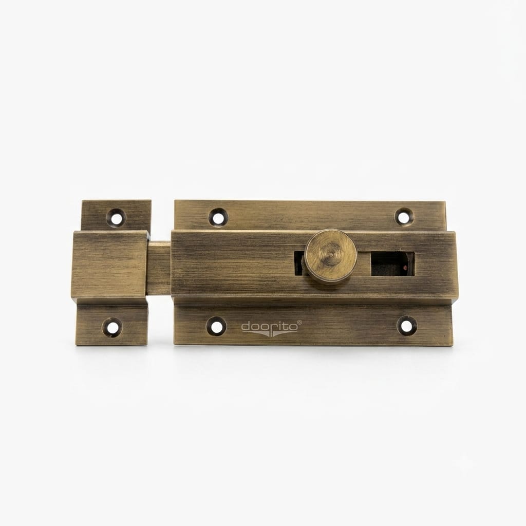 Baby Latch Square 4" Aluminium Material A071 DRT